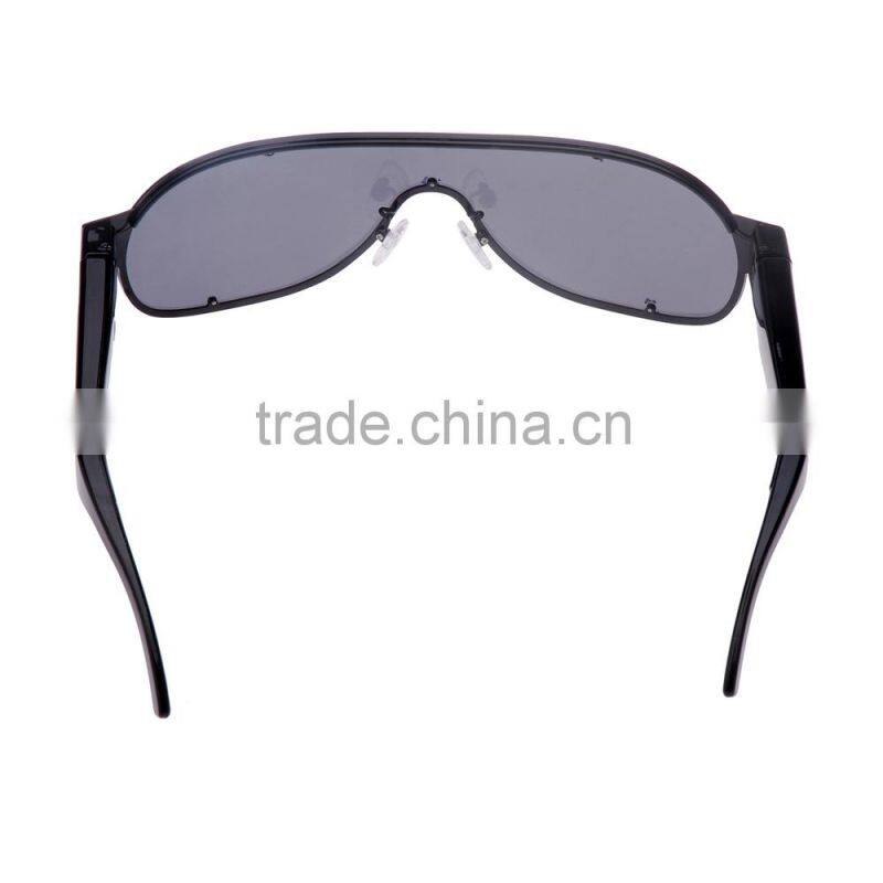 fashionable mini camera one piece dark lens sports hd sunglasses