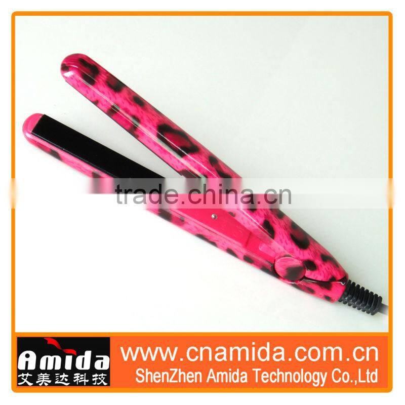 Mini Keratin Hair Straightening mini travel steam iron brush