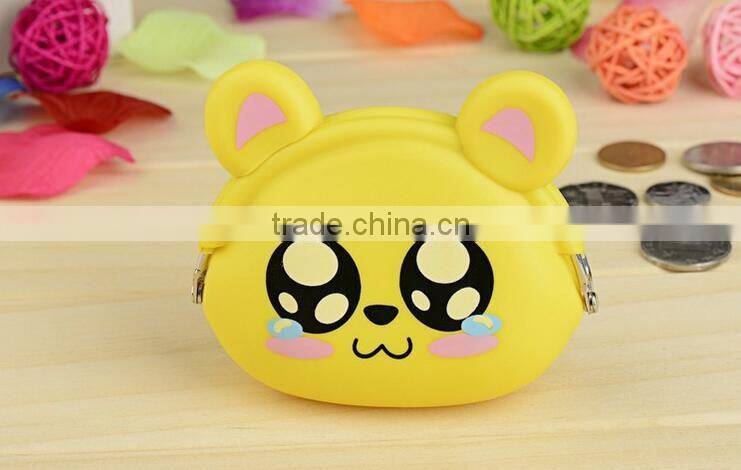 Silicone coin wallet