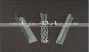 Galvanized metal profile/corner bead for drywall partition
