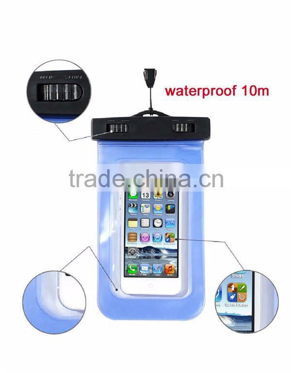 Popular hot-sale mobile phone plastic waterproof bag