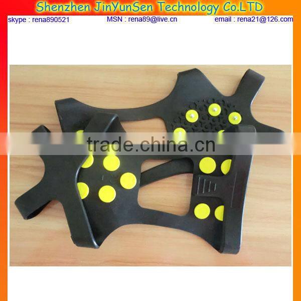 slip resistant snow chain crampons ice shoes spikes
