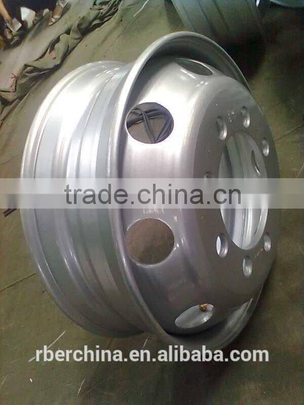 Tubeless Truck steel wheel rim for tyre9R22.5