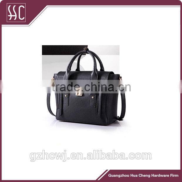 metal rectangle bag lock,fashion hadbag lock,Guangzhou hardware metal lock