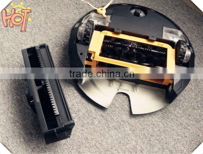 Hot!!! Newest smart self-rechargeable robot vacuum cleaner,Anti-fall,remote controller,recharge station KRV209