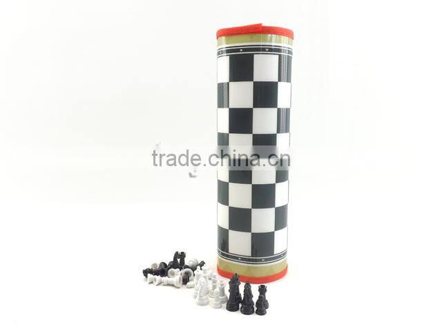 Outdoor educational 2 players plastic giant chess set for kids