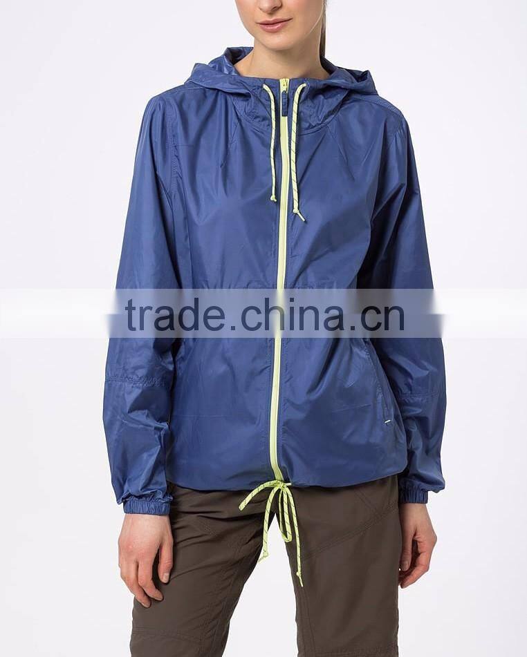 Ramax Custom Women Plain Lightweight Outdoor Windbreaker Track Jackets