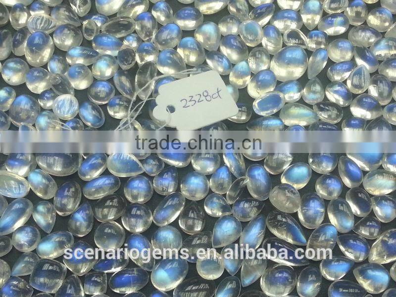 Natural Multi Shape Loose Gemstone Rainbow Moonstone