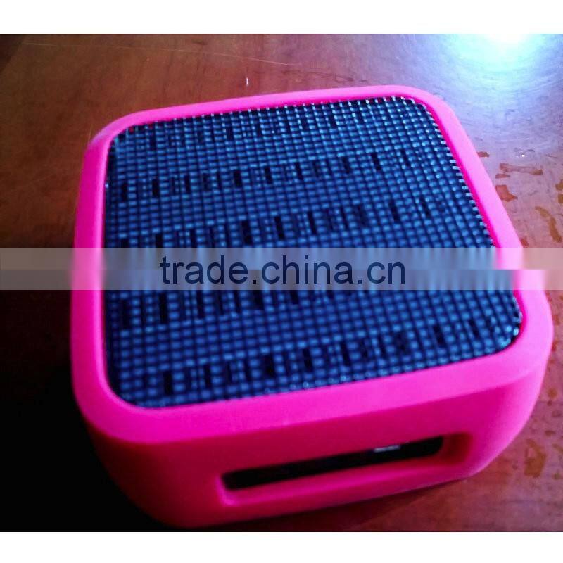 Drop Resistance Silicone Case for Portable Wireless Speaker, Silicone Rubber Case for Mini Wifi Speaker