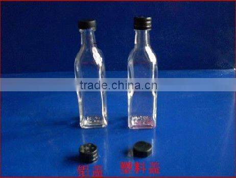 condiment soy sauce glass bottle