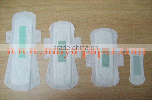 150mm blue core Anion panty liner from China