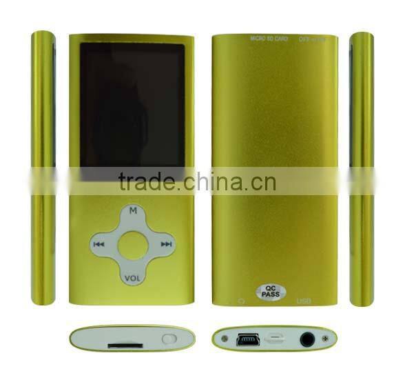 4 Generation 1.8 inch TFT Screen MP4 Digital Player Support SD card