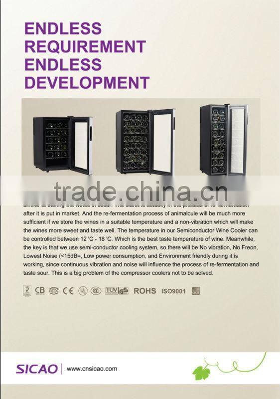 Refrigerated solid wood furniture, Wine Furniture with Humidity Control