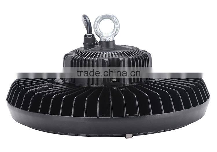 5 years warranty Meanwell driver ufo led high bay light with glass lens