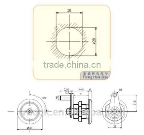 High security Safe lock