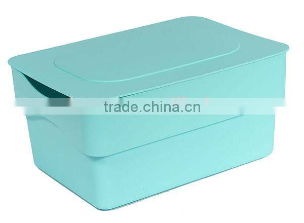2016 New Design Rectangle Plastic Storage Box