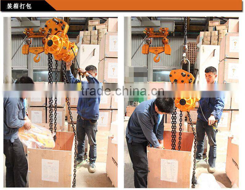 10 ton Electric Chain Hoist Kito Type Hoist with Electric Trolley