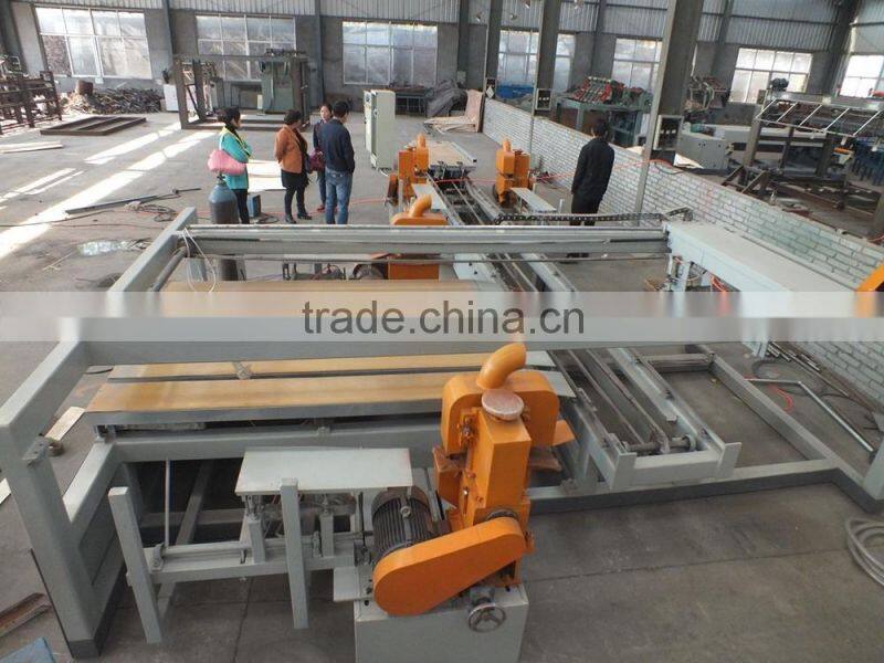 4x8' CNC plywood edge cutting wood machine 4 side automatic saw