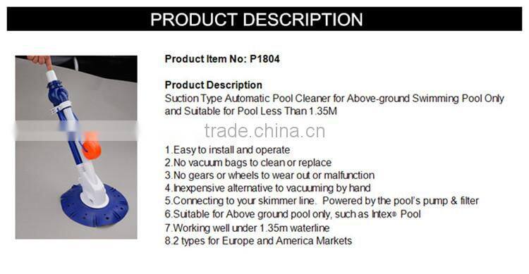 Intex pools auto pool cleaner robot perfect made in China robotic vacuum cleaner