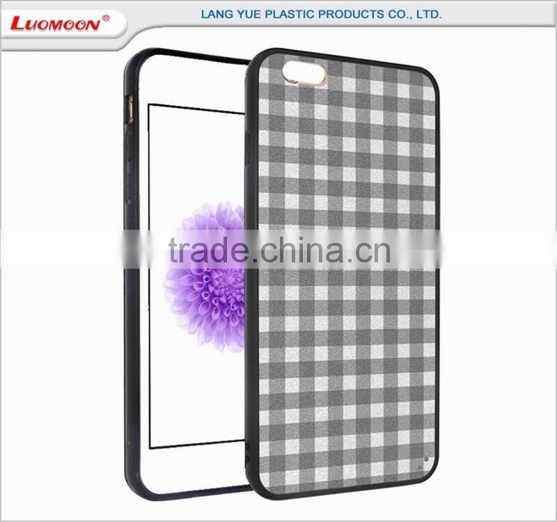 line lattice mobile phone case cover for apple iphone 6 se 7 plus