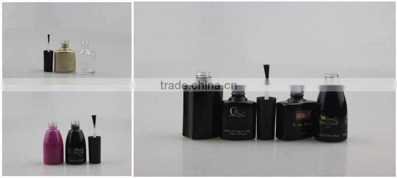 nail polish bottle with custom made empty nail polish glass bottle