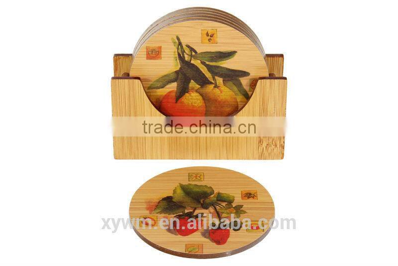 Bamboo Coasters--- Jane