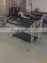 high quality aluminum DJ folding table for pub