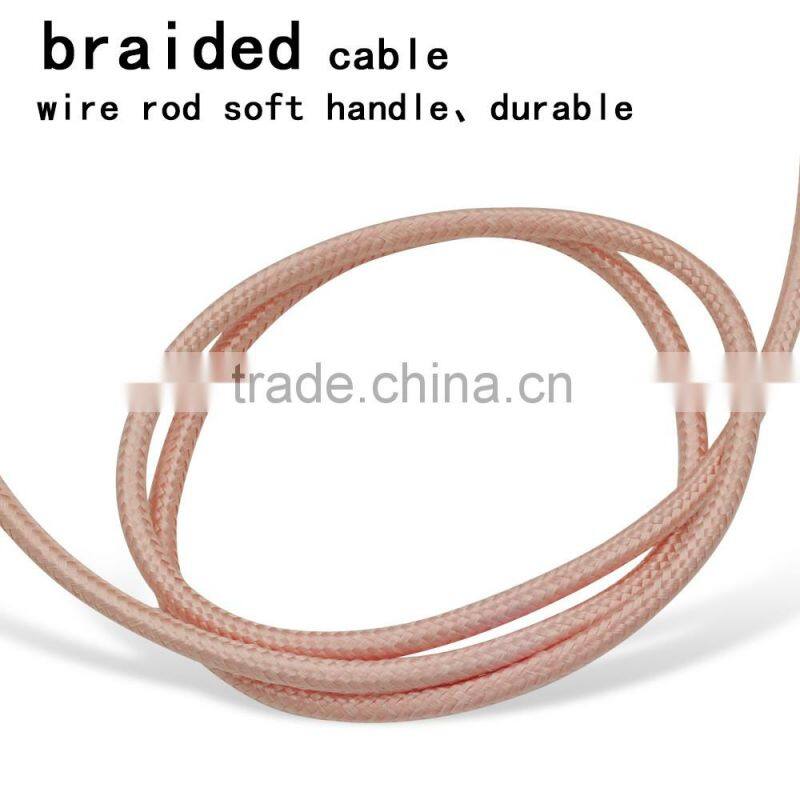 2016 PNGXE latest fast charging usb charger cable for Iphone6 and for Samsung S6 2 in 1 usb cable