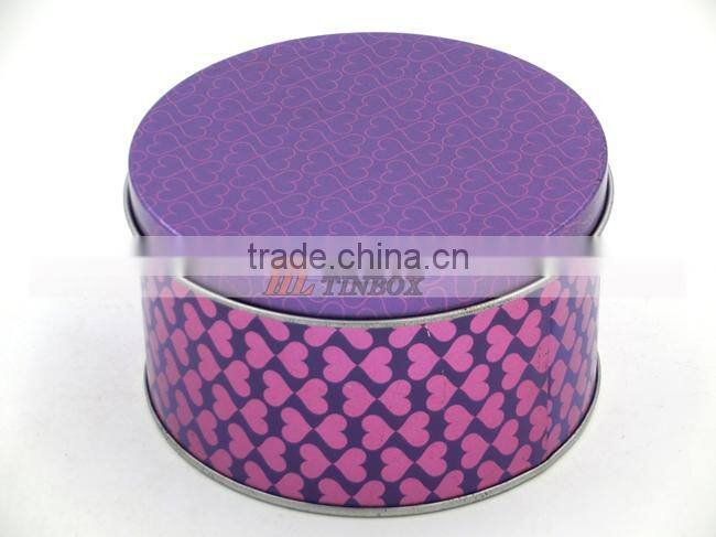 Gift Round Tin Box