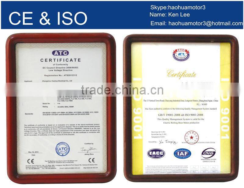 JMJ650/3.9-DC-(800Kg) 12 volt dc motor with battery