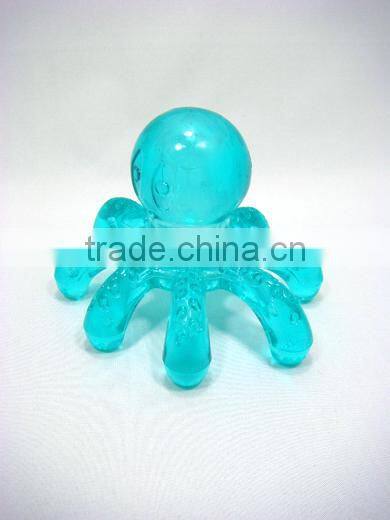 Cute and Cheap Octopus Shape Plastic Massage
