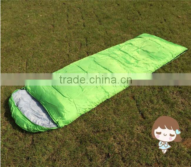 Adult Sleeping Bag Thermal Autumn Winter Envelope Hooded Outdoor Travel Camping Water Resistant Thick Sleeping Bag