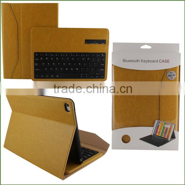 for iPad Case air Tablet Computer Case with Wireless Bluetooth Keyboard