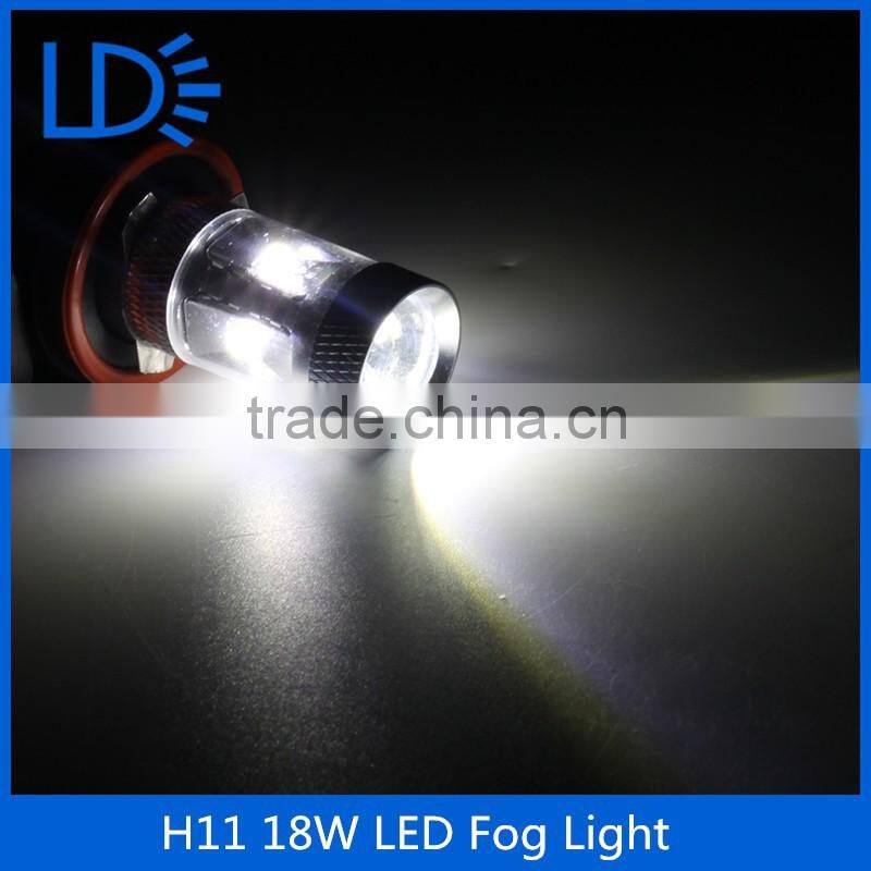 High power LED fog light H11 18W car head lamp led lamp fog