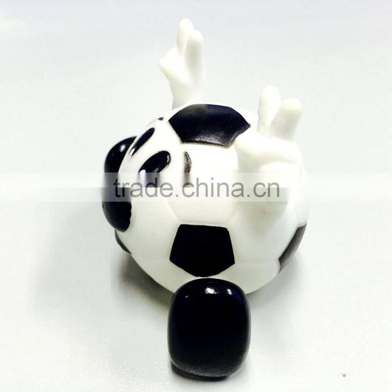 Plastic Miniatures Football Figure Toy,Plastic Soccer Figure Bath Toy