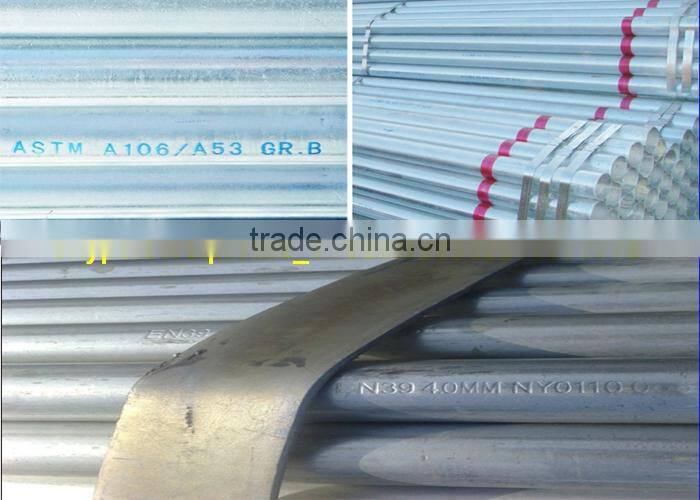 1/2" to 14" ASTM A106B/A53B Carbon Seamless Schedule 80 Black Steel Pipe In Large Stock