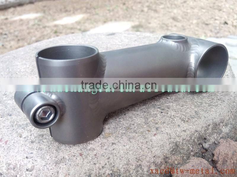 Customize titanium stem diameter 31.8x70/80/90 XACD bike parts serve kinds of titanium bike stem