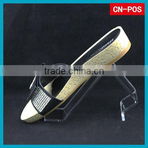 acrylic shoes holder for display for shopping mall