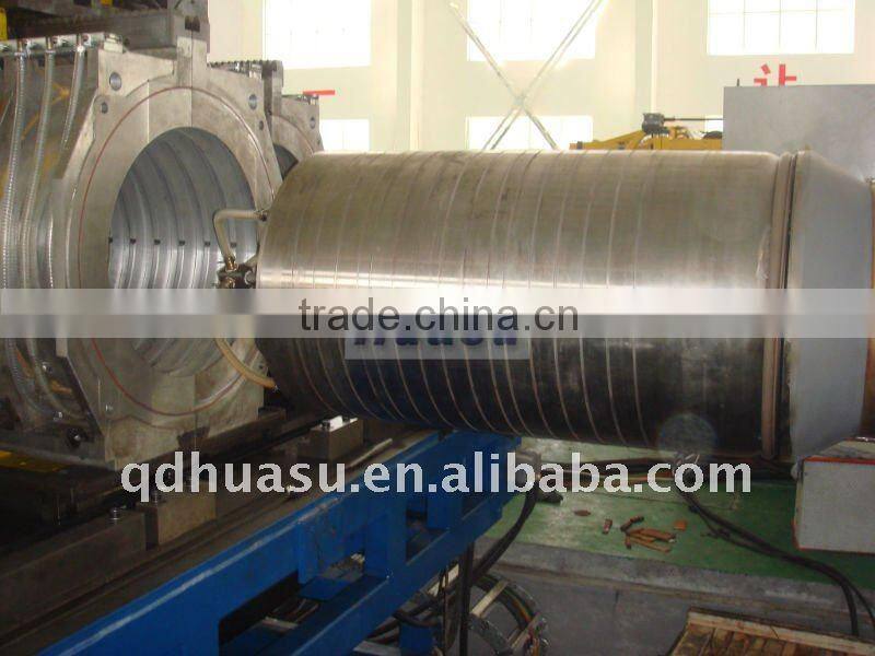 PVC Double Wall Corrugated Tube Machine Extruder