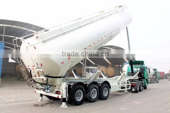 CIMC 3 axle 40m3 Silo Bulk Powder Cement Tanker Semi Trailer for sale