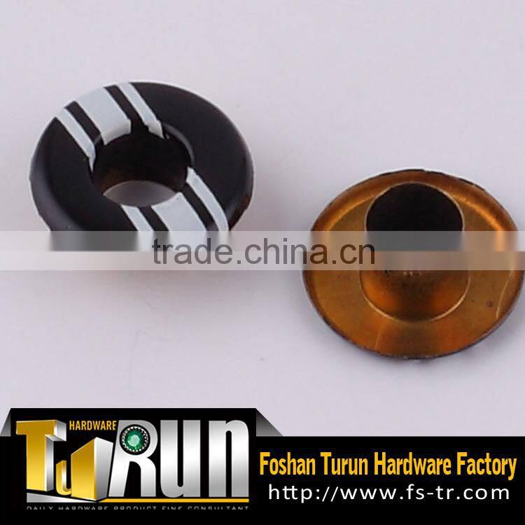 OEM silver metal eyelet grommets washer