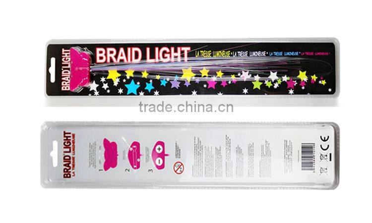 Wedding Favor Strict Quality Control With Cheap Price Led Flashing Hair Braid