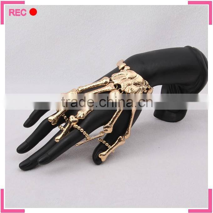 Braided leather bracelet with eagle decoration, cheap leather bracelets