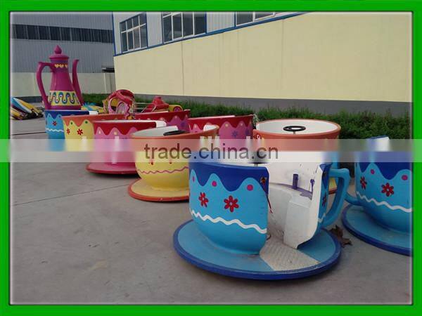 High Quality !!Funfair Amusement Park Rides For Kiddie Coffee Cup Rides