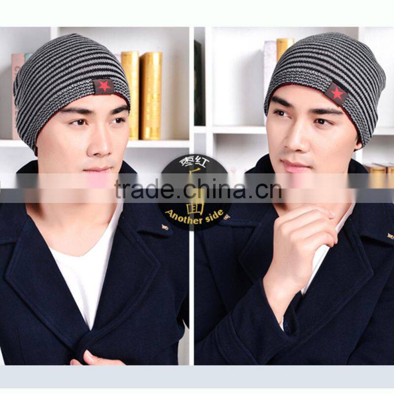 factory cheap woven label logo wholesale knit beanies, wholesale cashmere beanie hats with good quality