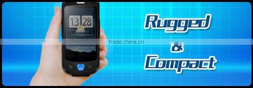 IP67 wireless PDA Android handheld barcode scanner with BT GPS WIFI C3000