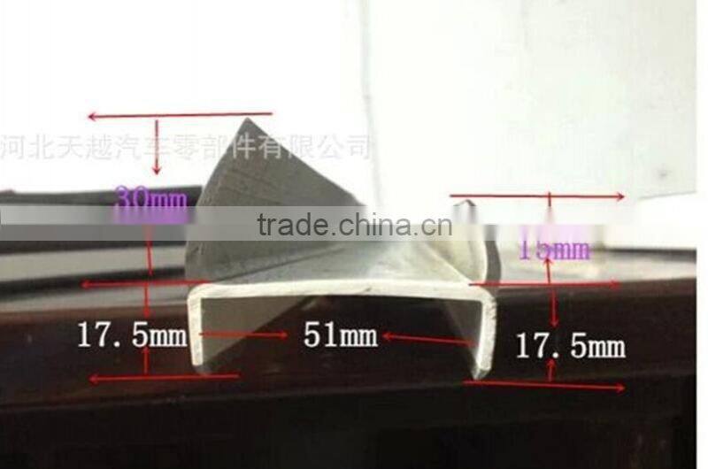 PVC material dry van door sealing strip