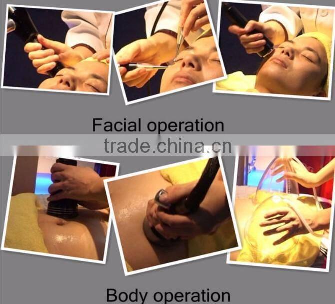 Ultrasonic fat exploding and RF liposuction breast enhancement machine for weight loss