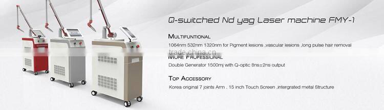 ce approved painless 1320nm 1064 nm 532nm gentle long pulse pigments tattoo removal varicose veins laser treatment q switch nd