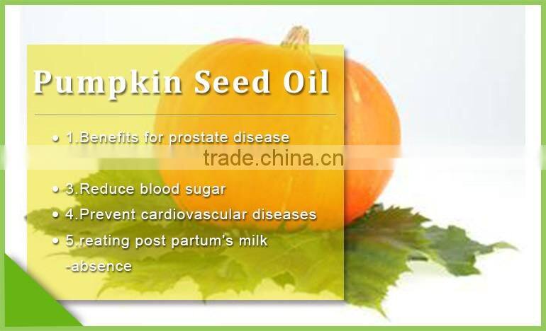 GMP Manufacturing Pure Natural Refined Pumpkin Seed Oil